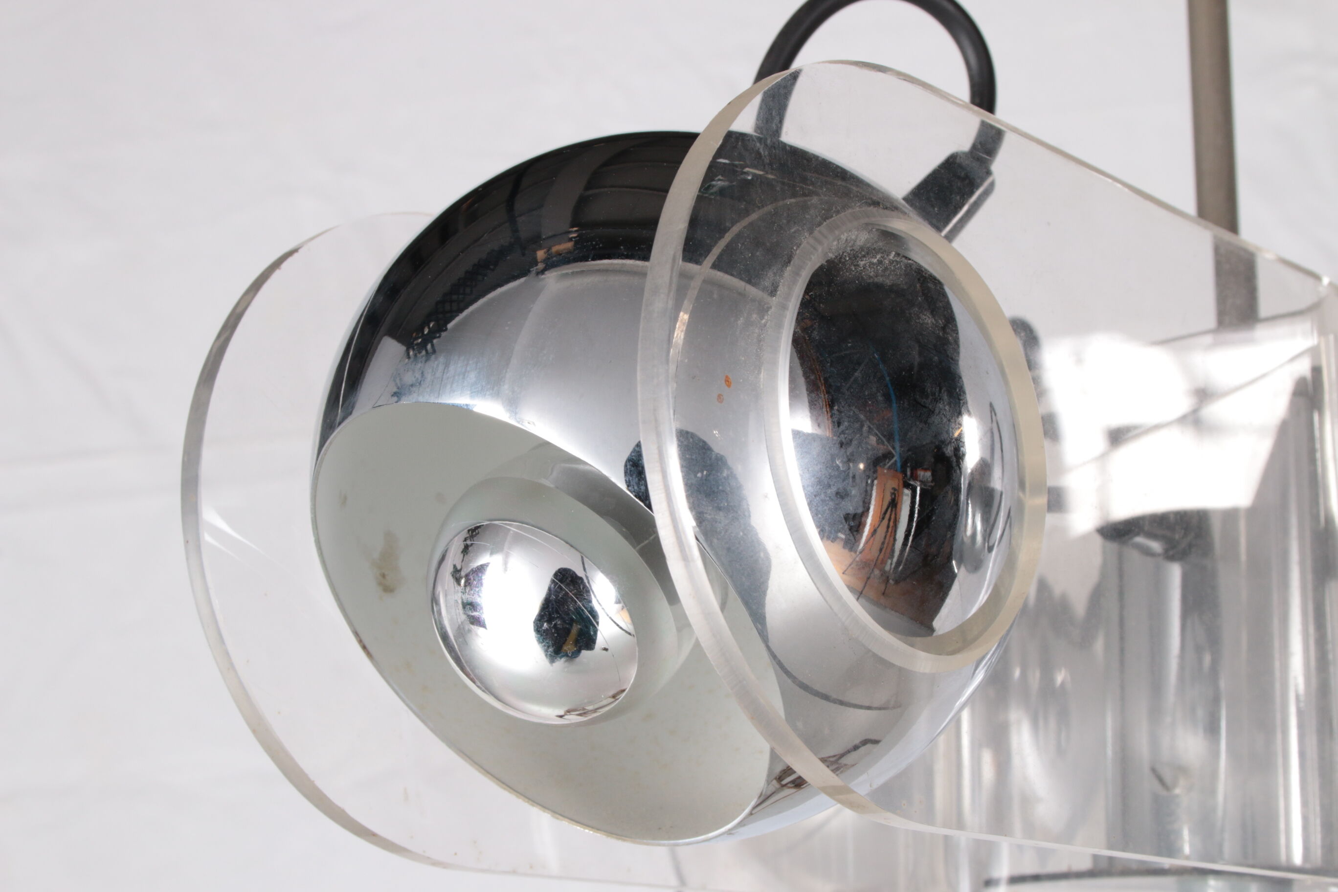 Vintage hanging lamp by Insta Elektro Germany, 1960s