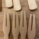 Set of 16 tapas forks and 14 scoops of sorbet