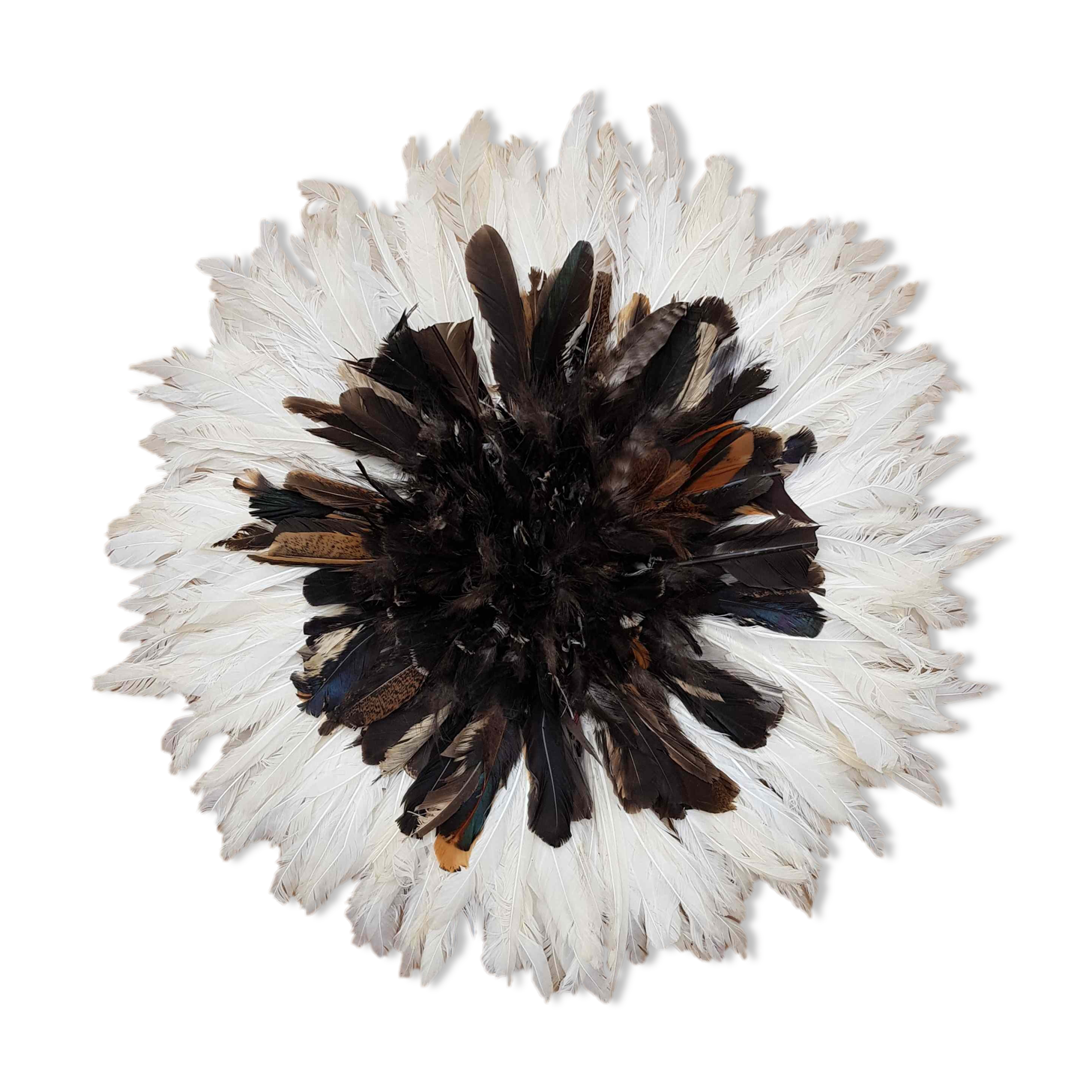 Juju hat brown/white 40cm