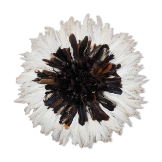 Juju hat brown/white 40cm