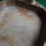 Tabouret Baumann XX hetre and red formica