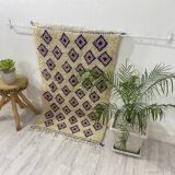Handcrafted moroccan berber carpet 122 x 80 cm