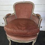 Louis XV style cabriolet armchair