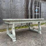 Table with carved legs