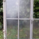 Window L107xH174 industrial curved metal glass roof frame reinforced glass