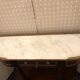 Louis XVI-style mahogany console