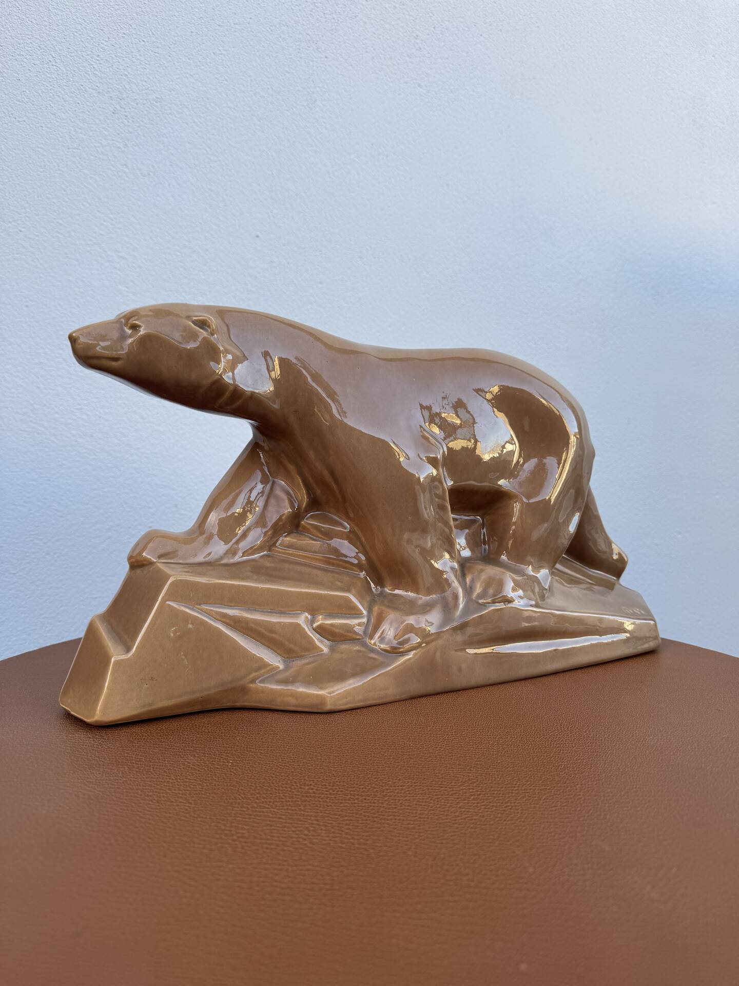 Sculpture ours Art Déco E.Cazaux