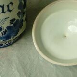 Delft blue earthenware tobacco pot regina holland