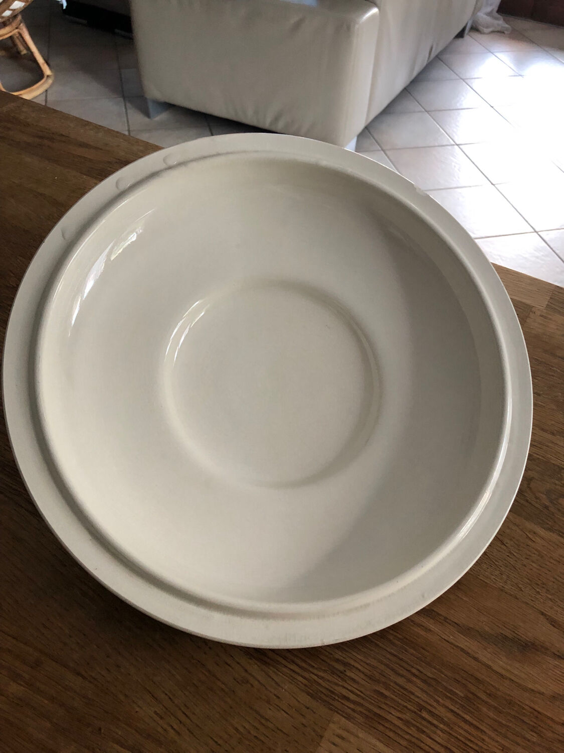 Givors earthenware tureen green tiles