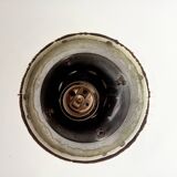 Vintage enamel industrial suspension Reflecto