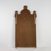 Miroir rococo-vénitien belge du XXe siècle en bois doré