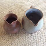 Set of 2 sandstone pots