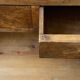 Antique Walnut and Solid Wood Commode