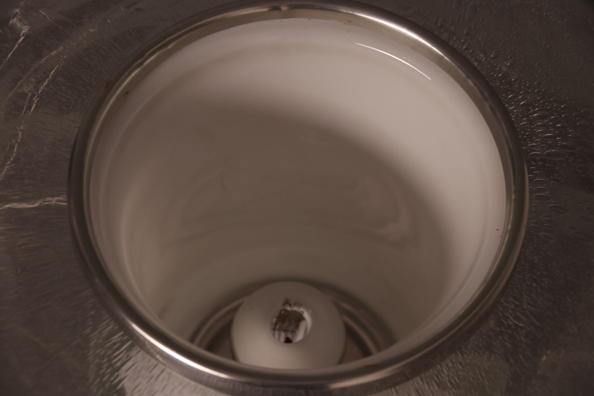 Table lamp in mouth-blown glass  Italy - 1970's