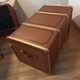 Antique travel trunk