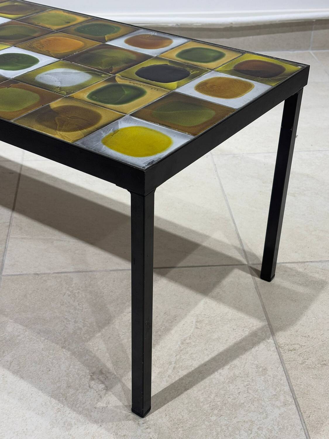 Ceramic coffee table by Roger Capron