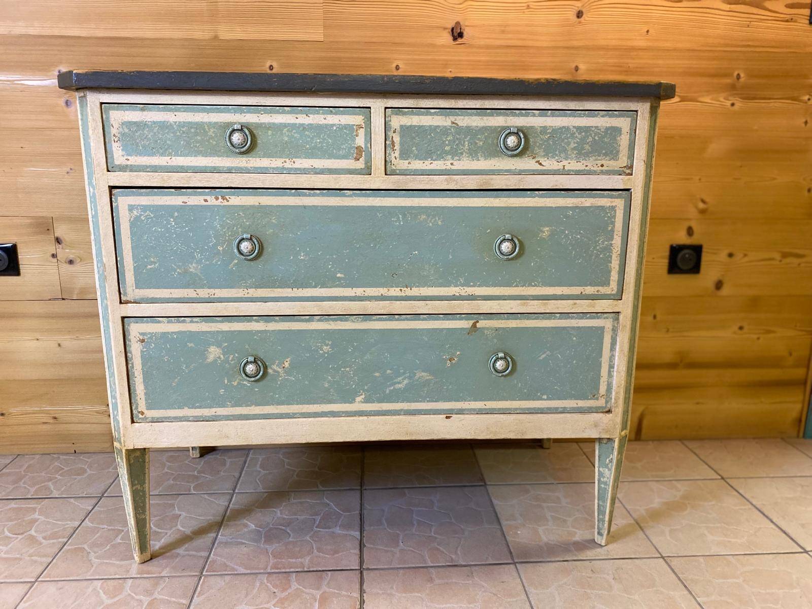 Louis XVI style chest of drawers