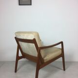 Danish teak easy chair by Ole Wanscher