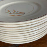 10 assiettes à dessert 