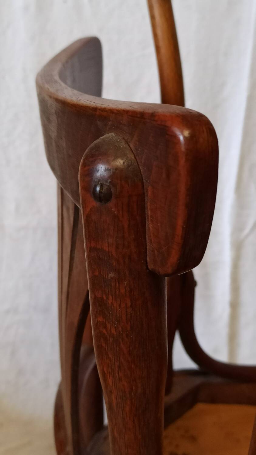 Pair of bistro chairs 1900 Jakob & Joseph Kohn Wien