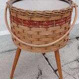 Rattan worker or basket
