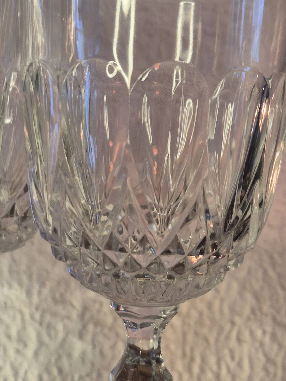 Crystal glasses