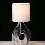 Crystal bedside lamp from daum france