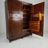 Belle garde-robe pour homme Art déco anglais des années 1920 Compactom Ltd