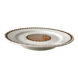 low compotier Sarreguemines model "Nomeny" art deco 30s