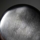 Set of 4 vintage bar measures in brushed stainless steel from the 60s-70s.