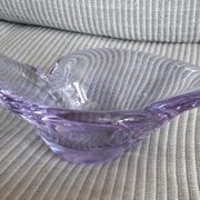 Vide poche vintage en verre  très original