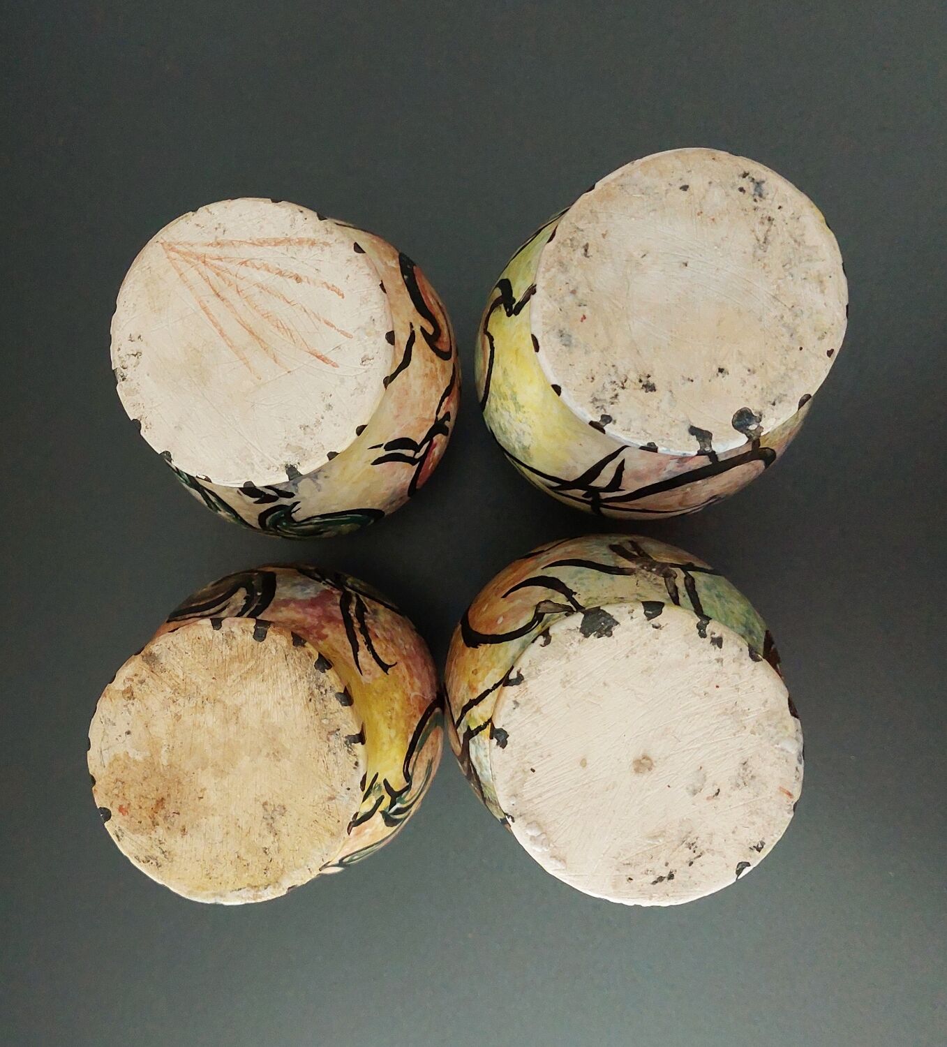 Vintage ceramic cups