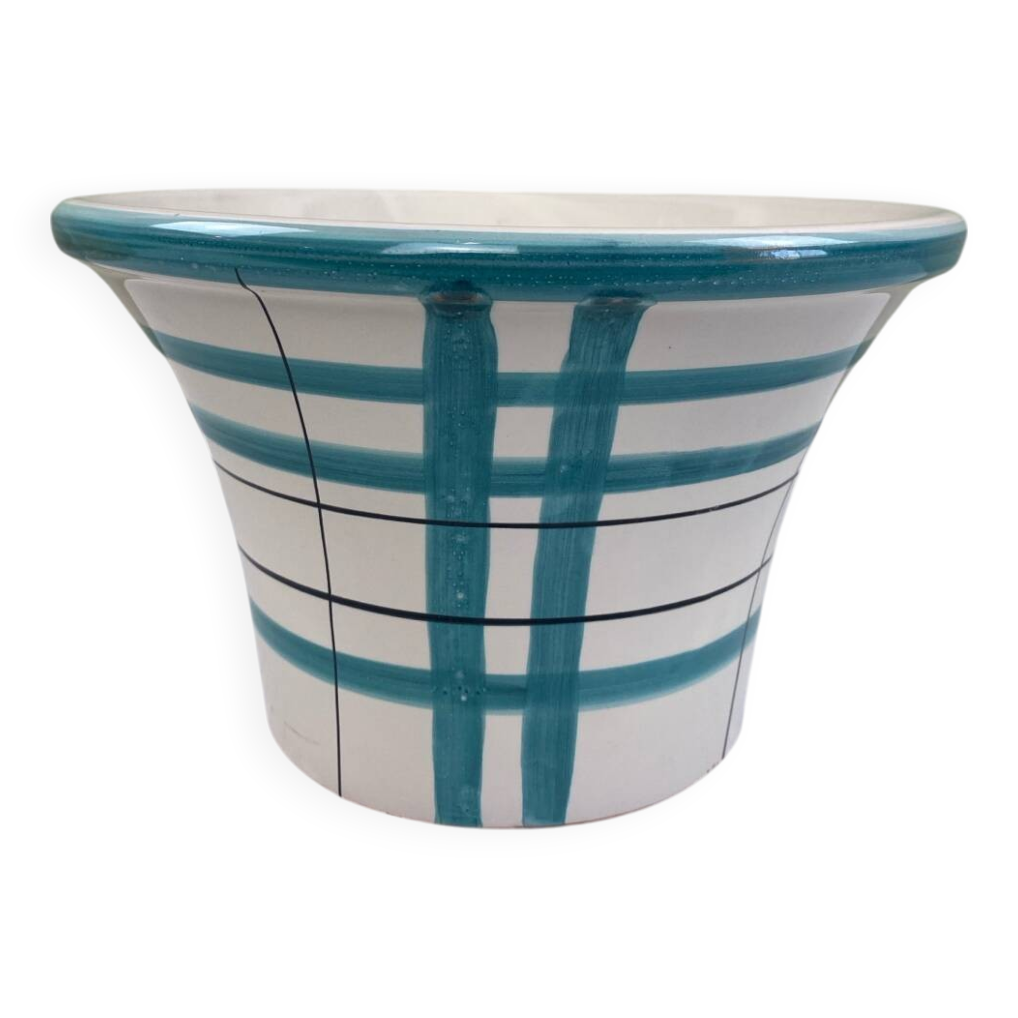 Graphic flowerpot