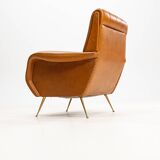 Italian armchair in the style of 'Lady' by Marco Zanuso for Arflex, 1950s