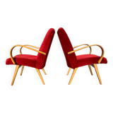 Paire de fauteuils jitona vintage