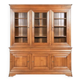Solid wood bookshelf