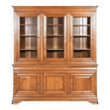 Bibliothèque en bois massif
