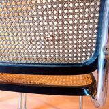 Pair of B32 cesca chairs Marcel Breuer design 87s stamped