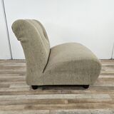 70s modular sofa with three seats in fabric
