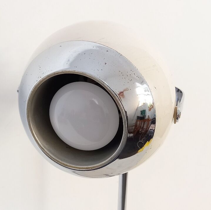 Table lamp ball "eyeball" 70s.