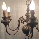 Dutch style chandelier 6 lights - mid. 20th century