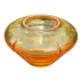 Vase cristal de sevres signé