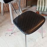 Leatherette chair 60