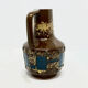 1970s mid-century modern ceramic vase VEB Haldensleben, Germany