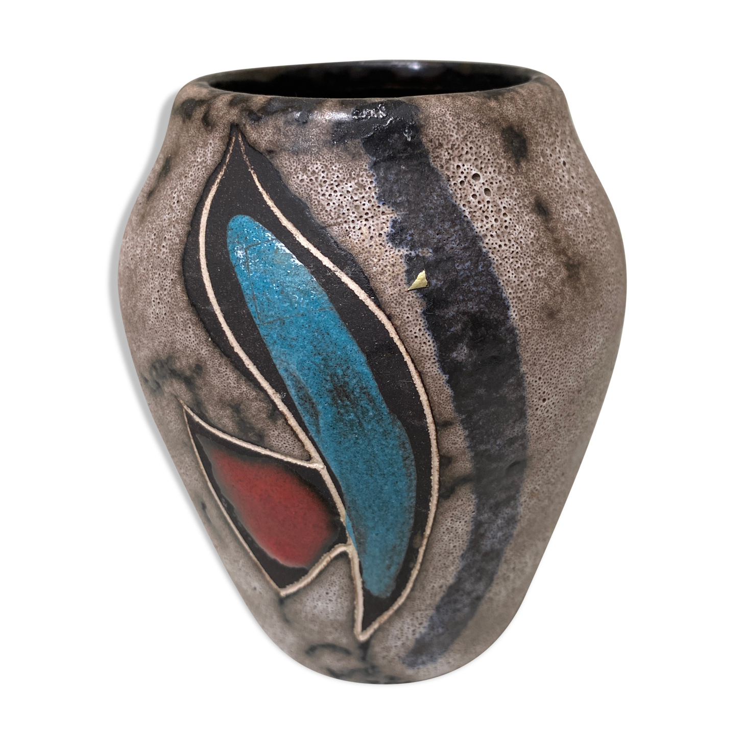 West Germany pocket empty vase