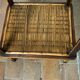 Wood and rattan table
