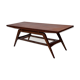 Table basse en teck dans le style de Louis van Teeffelen, années 1960