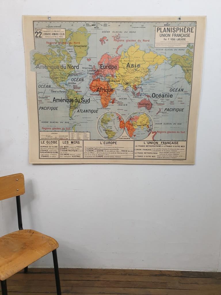 School Map - Planisphere -