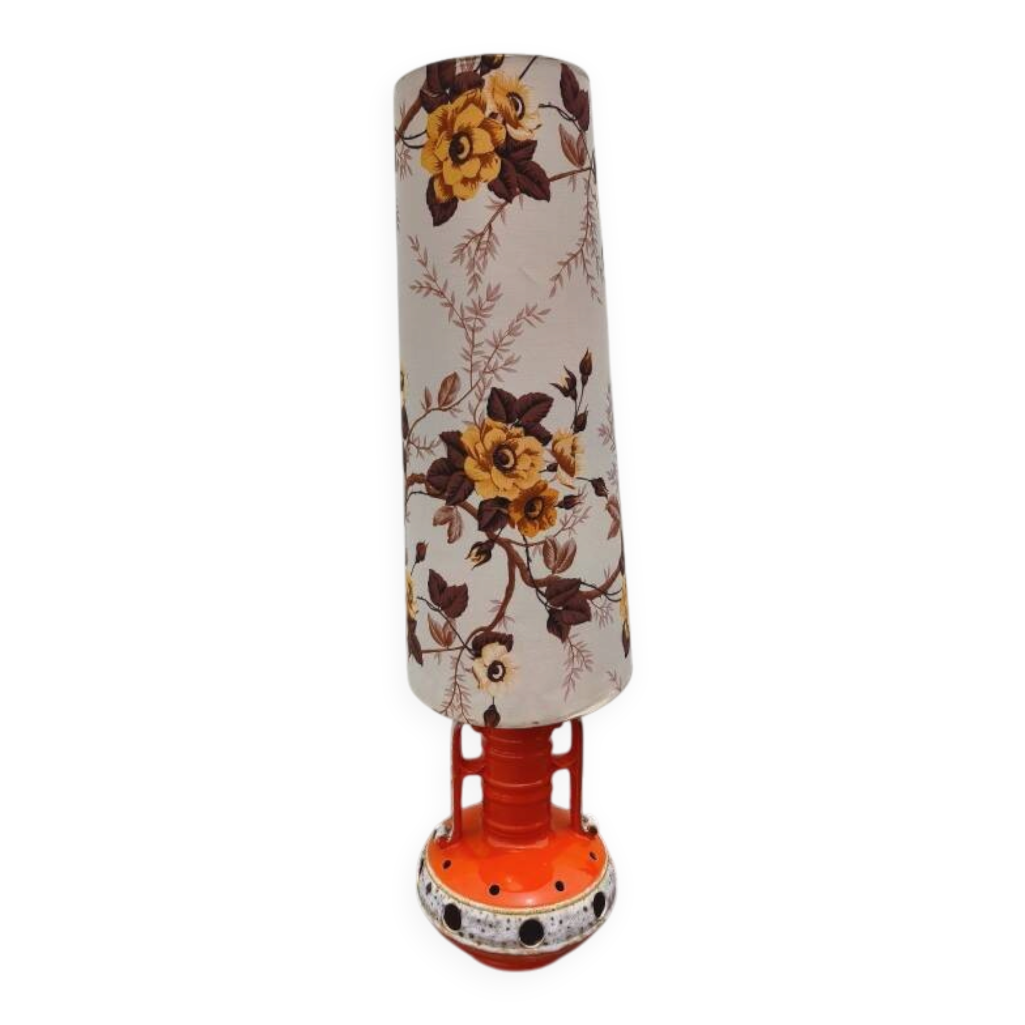 Vintage lamp from the 70s, ceramic.
