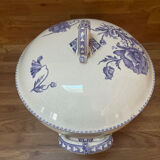 Sarreguemines Feria mauve soup tureen